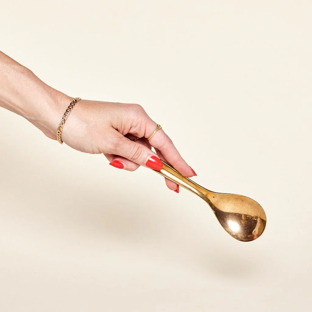 Stacking Brass Flatware, 3-Piece Set - Image 4